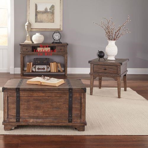 Trunk shop table set